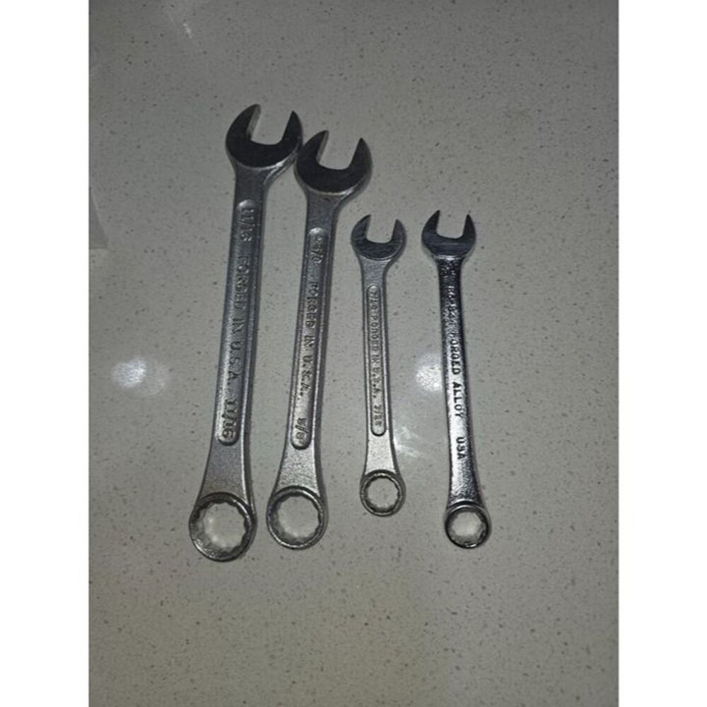 Stanley Chrome Combination Wrench Set - Silver - Picture 2 of 2